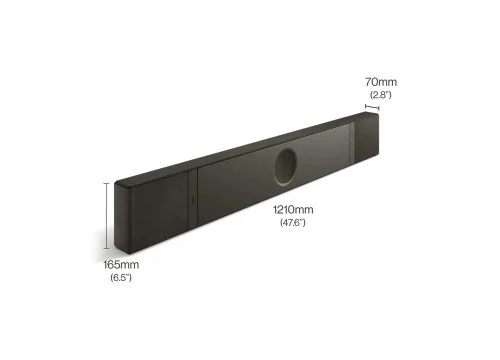 Саундбар KEF XIO Soundbar Slate Black