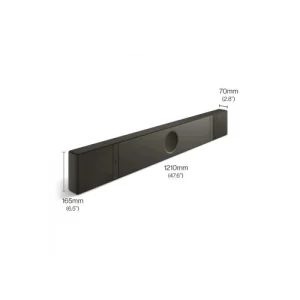 Саундбар KEF XIO Soundbar Slate Black